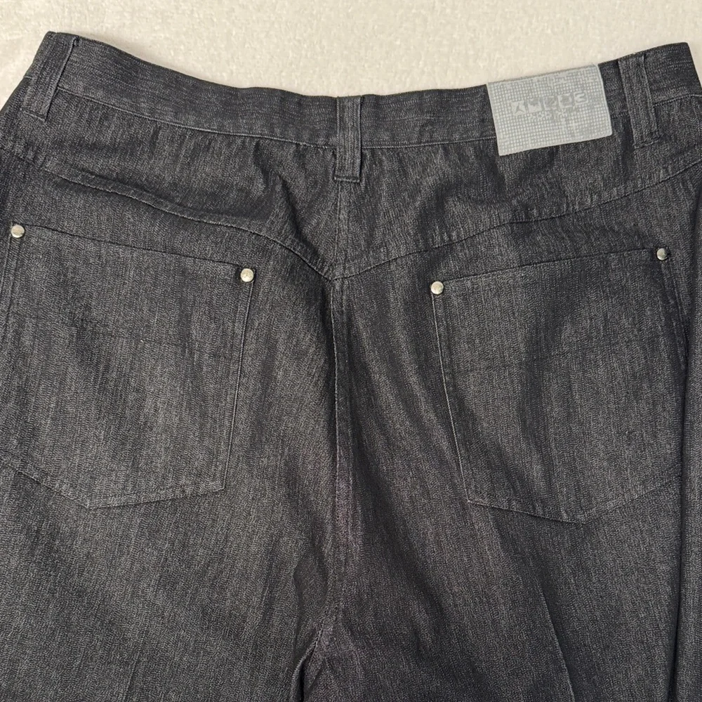 Jordan 23 Jumpman Rare Black Denim Baggy Jeans Size 34X29